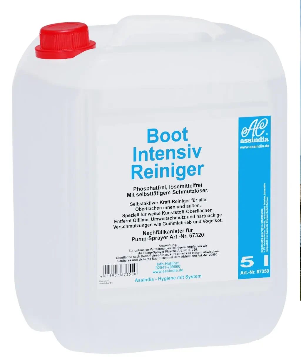 Boot Intensiv Reiniger  5 Liter Kanister