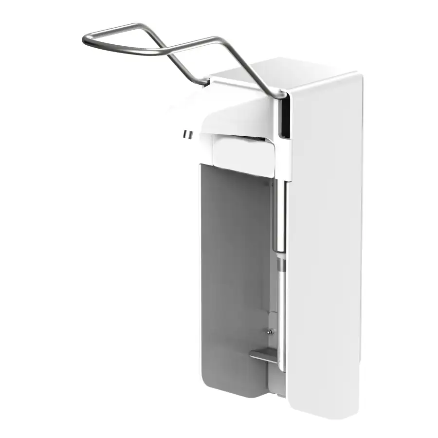 CWS Universalspender 500- flexibles Kunststoff-Ansaugrohr | Aluminium Weiß (RAL 9016)