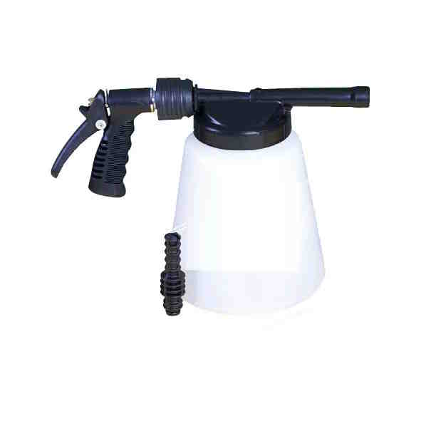Schaumkanone mit Wasserdruck betrieben