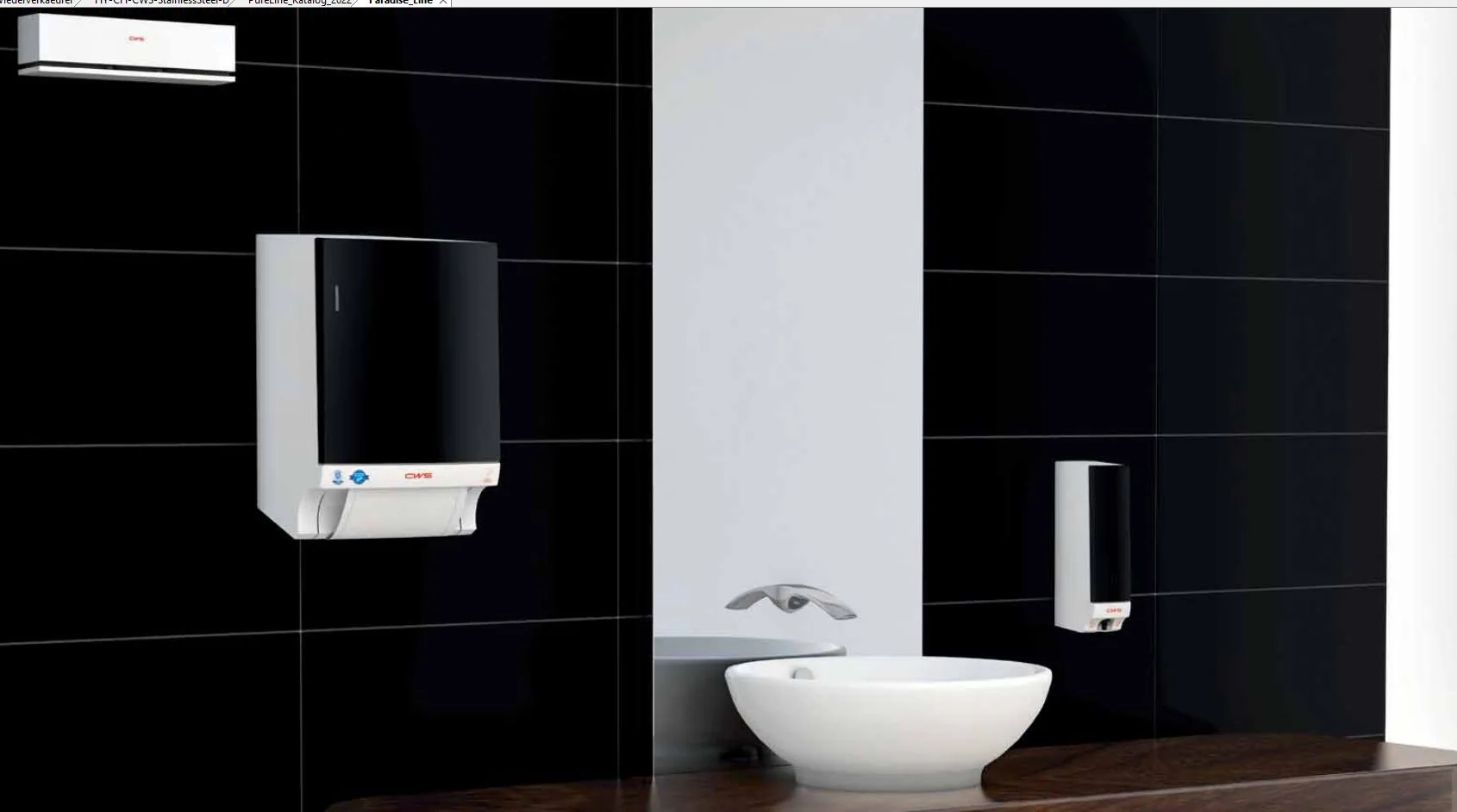 Pure Line von CWS in Schwarz