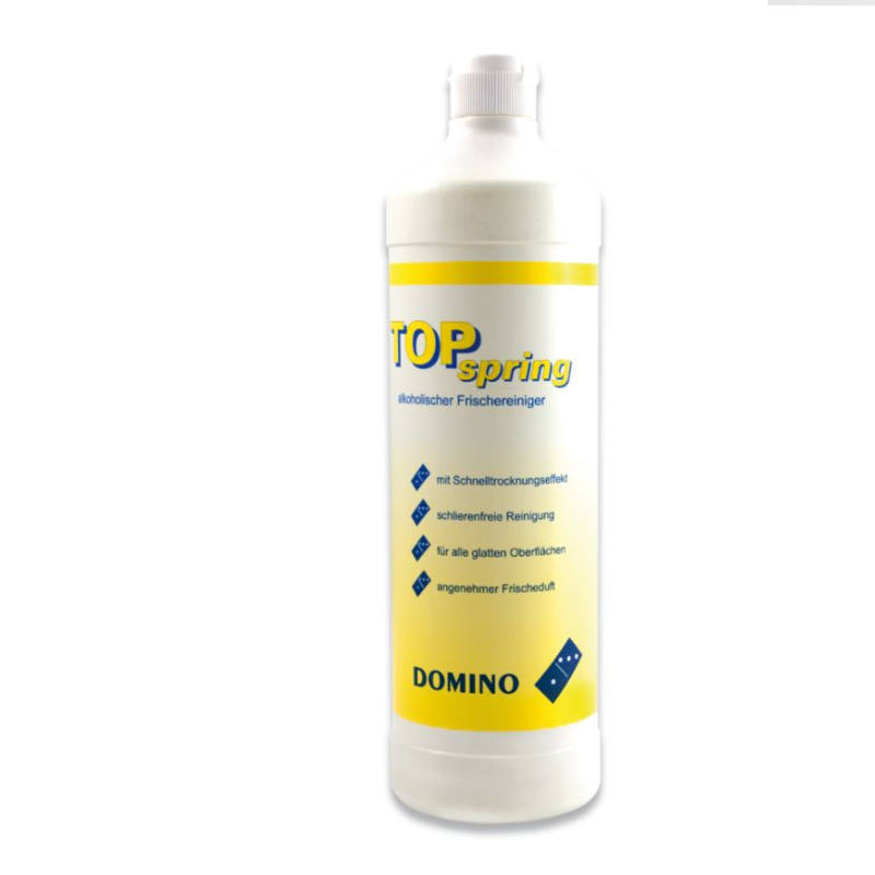 DOMINO-TOPspring Alkoholreiniger | Karton = 6 x 1 Liter Flasche