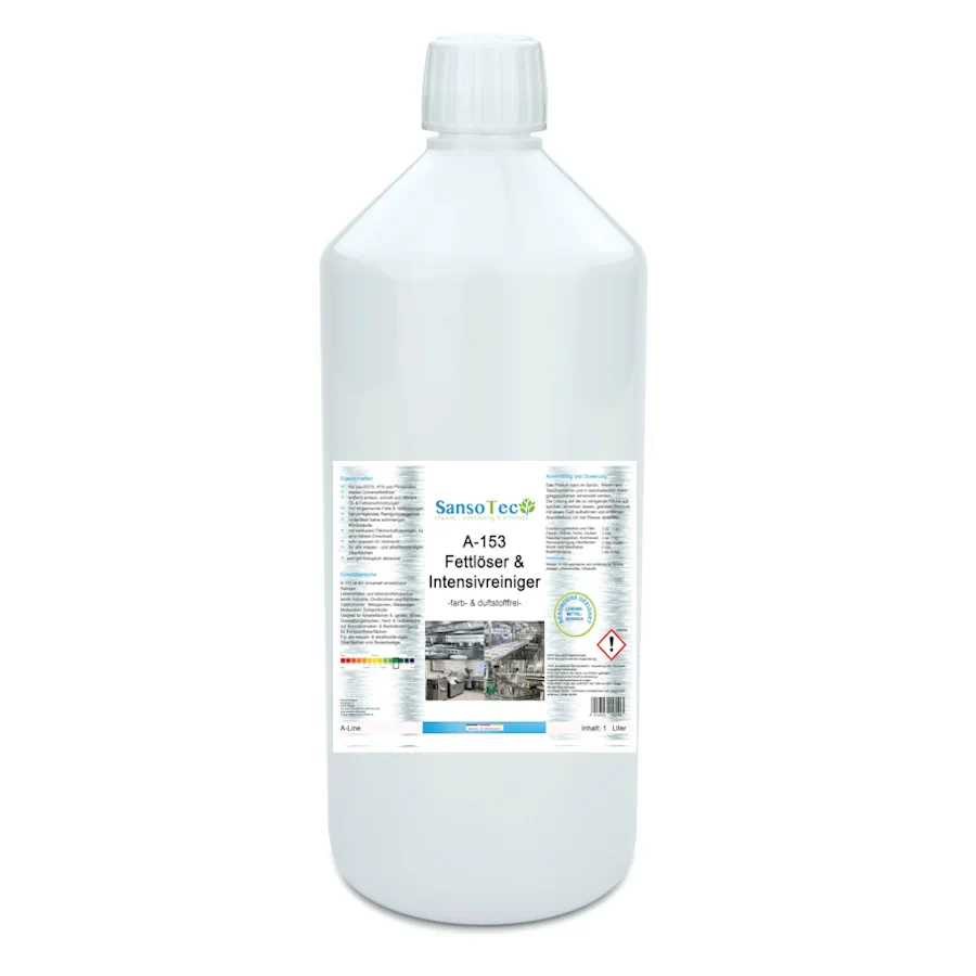 A-153 Fettlöser & Intensivreiniger | Profi-Universalfettlöser 1 Liter