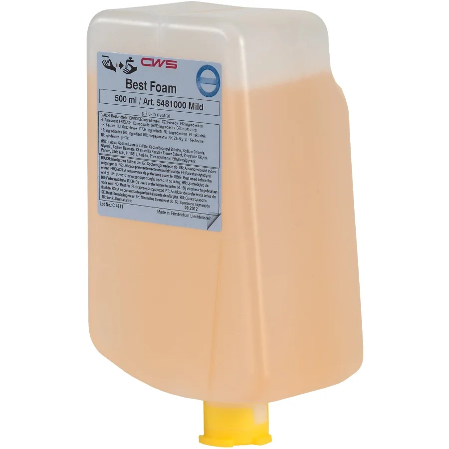 CWS Seifenkonzentrat BestFoam mild | CWS 5481 |1 Karton = 12 x 500 ml 