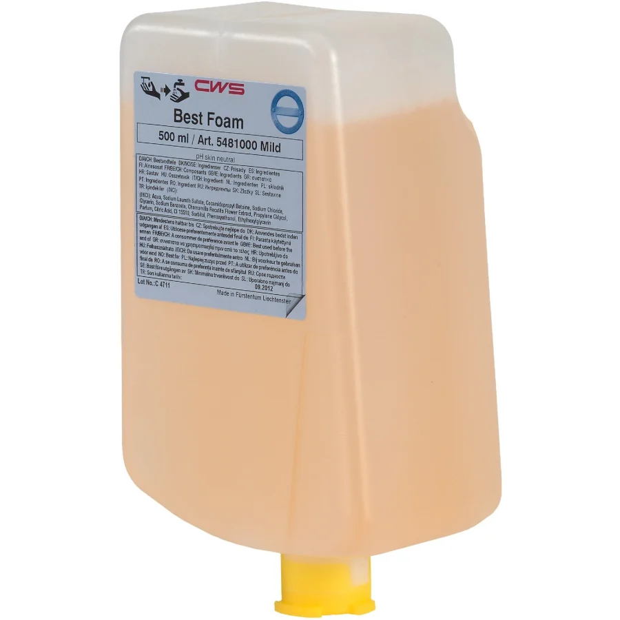 CWS Seifenkonzentrat BestFoam mild | CWS 5471|1 Karton = 12 x 1000 ml