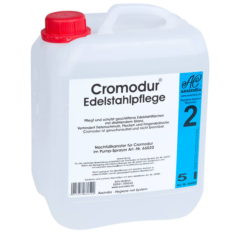 Edelstahlpflege Cromodur 5 Liter Kanister