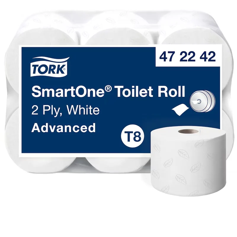 Tork SmartOne Toilettenpapier Wei T8 Hersteller-Nr 472242