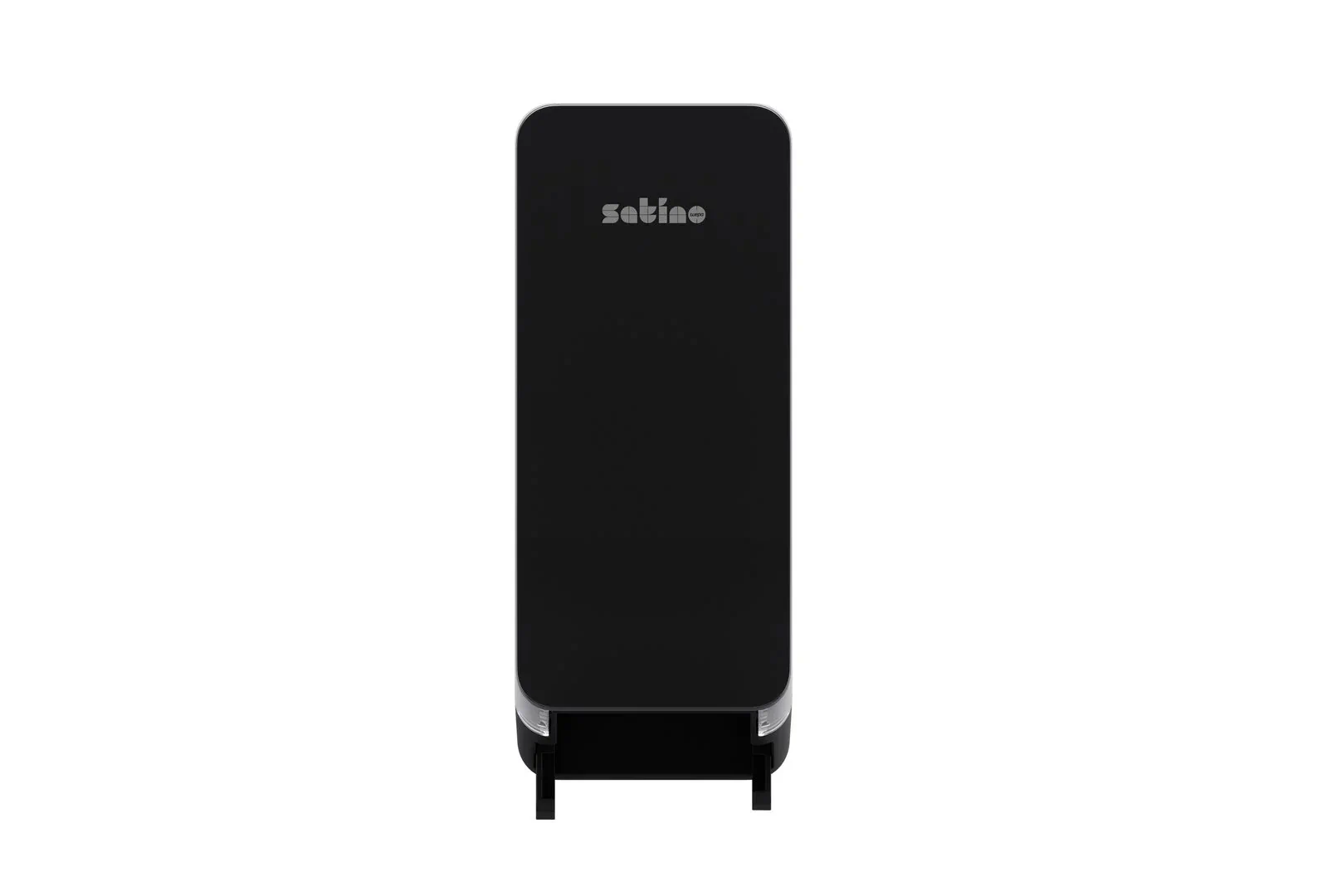 333423 Satino HYGINITY Design System Doppelrollen-Toilettenpapier Spender schwarz 333423 Satino HYGINITY Design System Doppelrollen-Toilettenpapier Spender schwarz