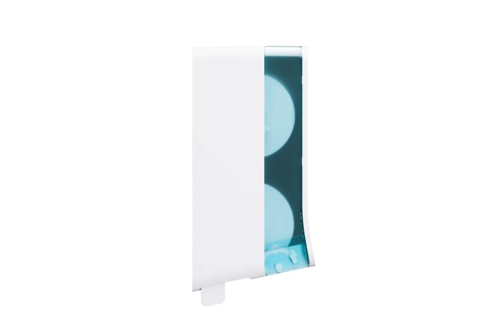 333422 Satino HYGINITY Design System Doppelrollen-Toilettenpapier Spender weiss