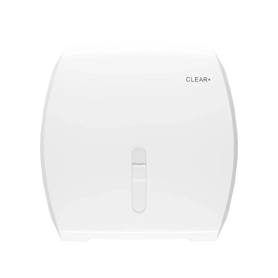 1701512   CWS Clear+ Jumbo Toilettenpapierspender wei