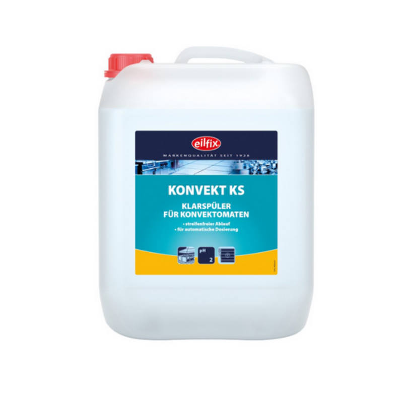 Eilfix® Klarspüler für Konvektomaten Konvekt KS  Versandeinheit =   10 Liter Kanister 