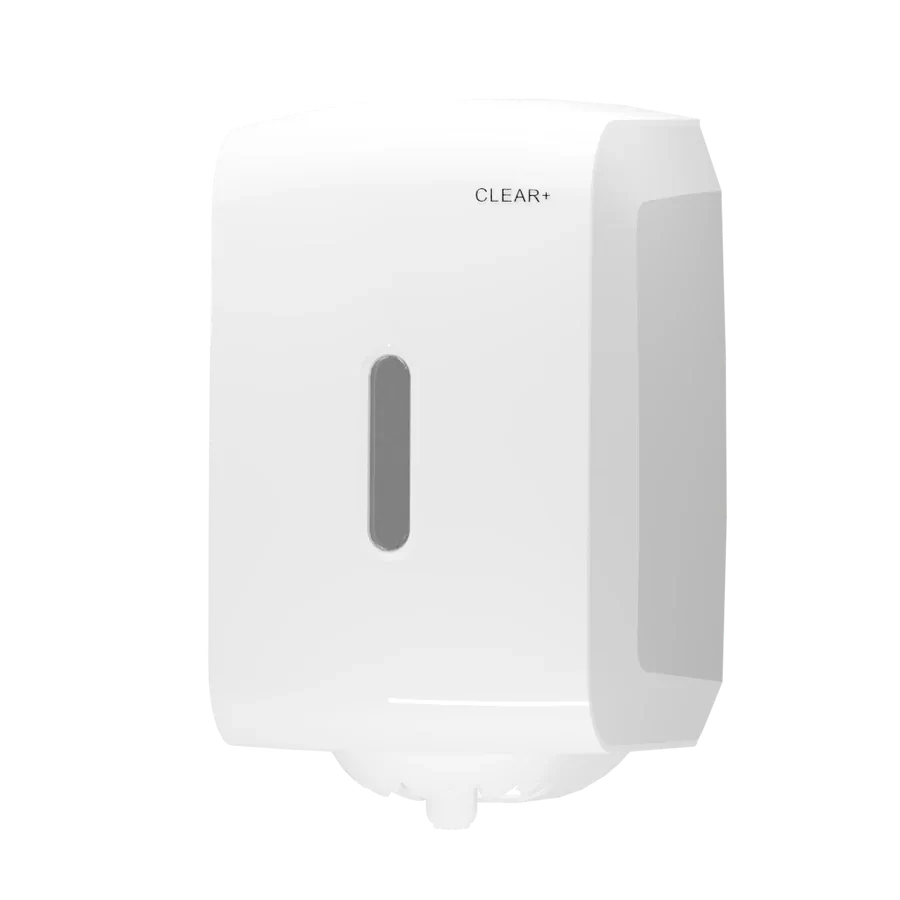 1701514 CWS Clear+ Centrefeed Handtuchspender wei 1701514 CWS Clear+ Centrefeed Handtuchspender wei