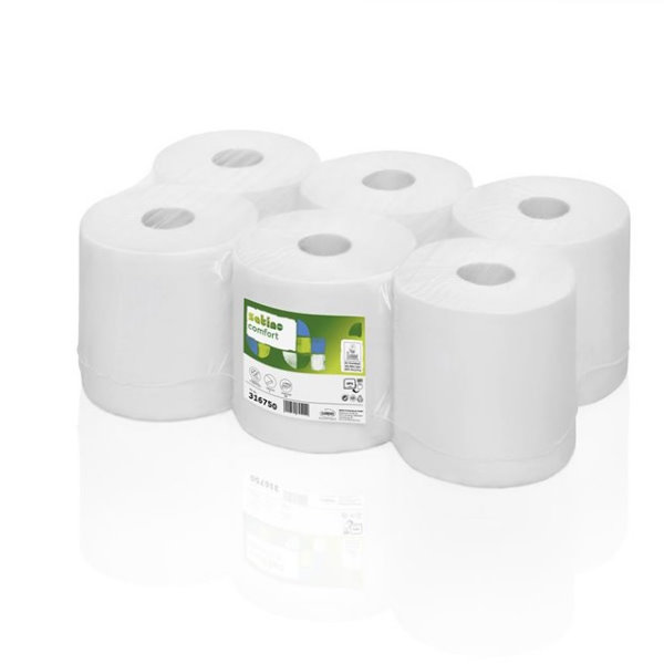 SATINO Comfort Handtuchrolle Innenabwicklung | Karton = 6 Rollen  