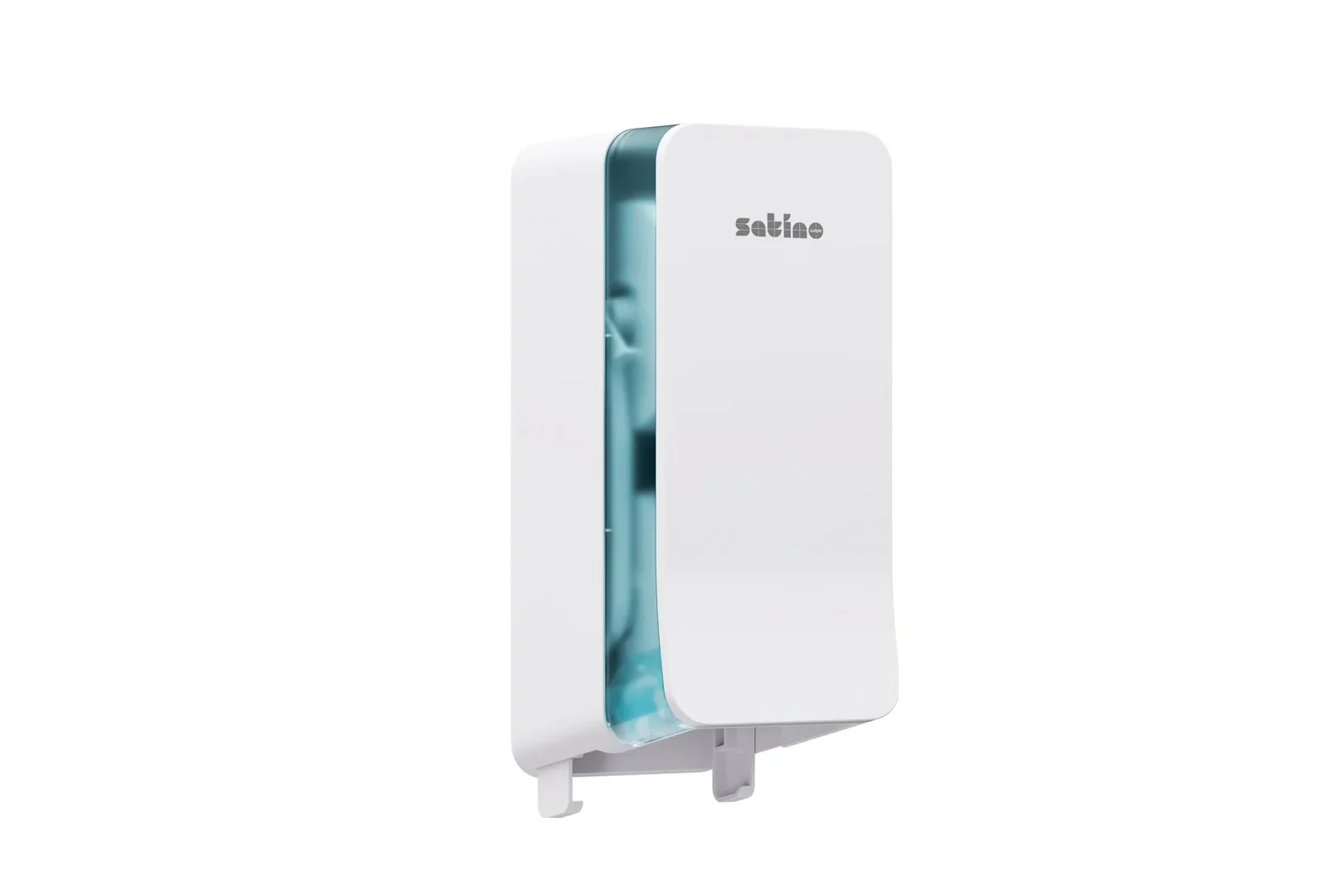 333422 Satino HYGINITY Design System Doppelrollen-Toilettenpapier Spender weiss