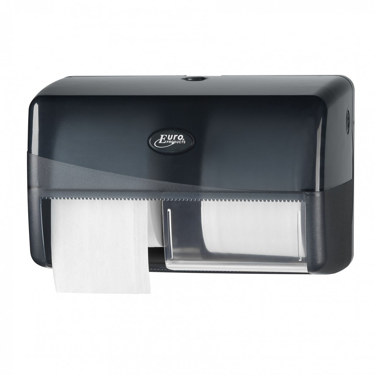 Pearl Black Duo Toilettenpapierspender  für 2 Rollen