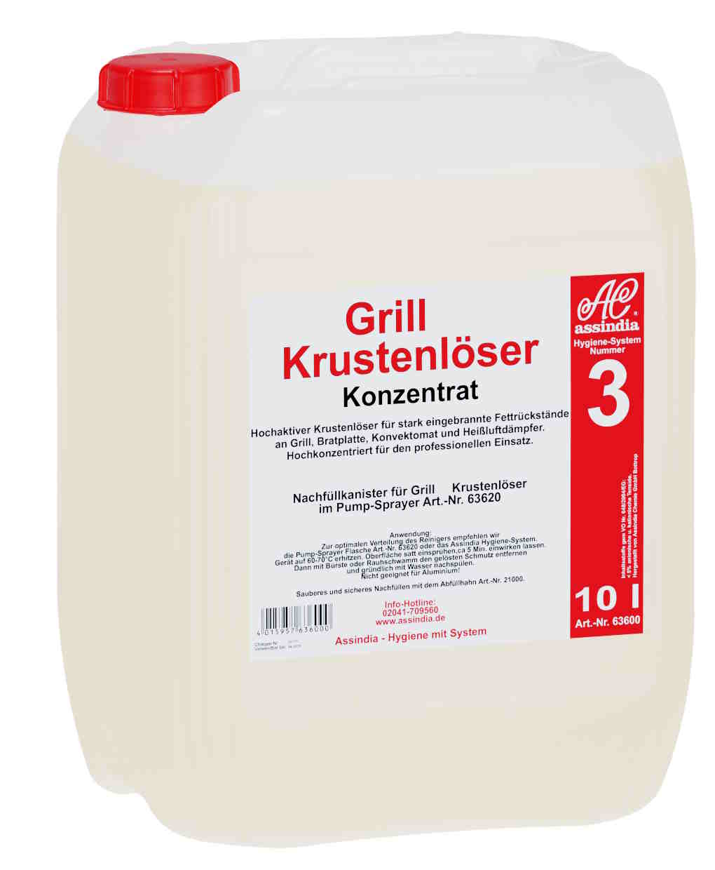 Grillreiniger und Krustenlöser 10 Liter