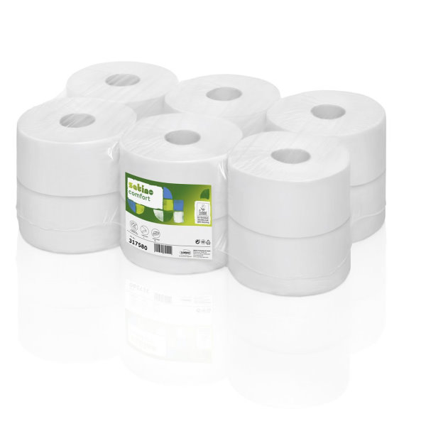 SATINO Comfort Toilettenpapier CF-Großrolle  | VE= 12 Rollen 