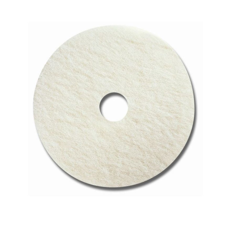 Super-Padscheibe Farbe Weiß 16 Zoll / 406 mm  | Karton = 5 Stück  