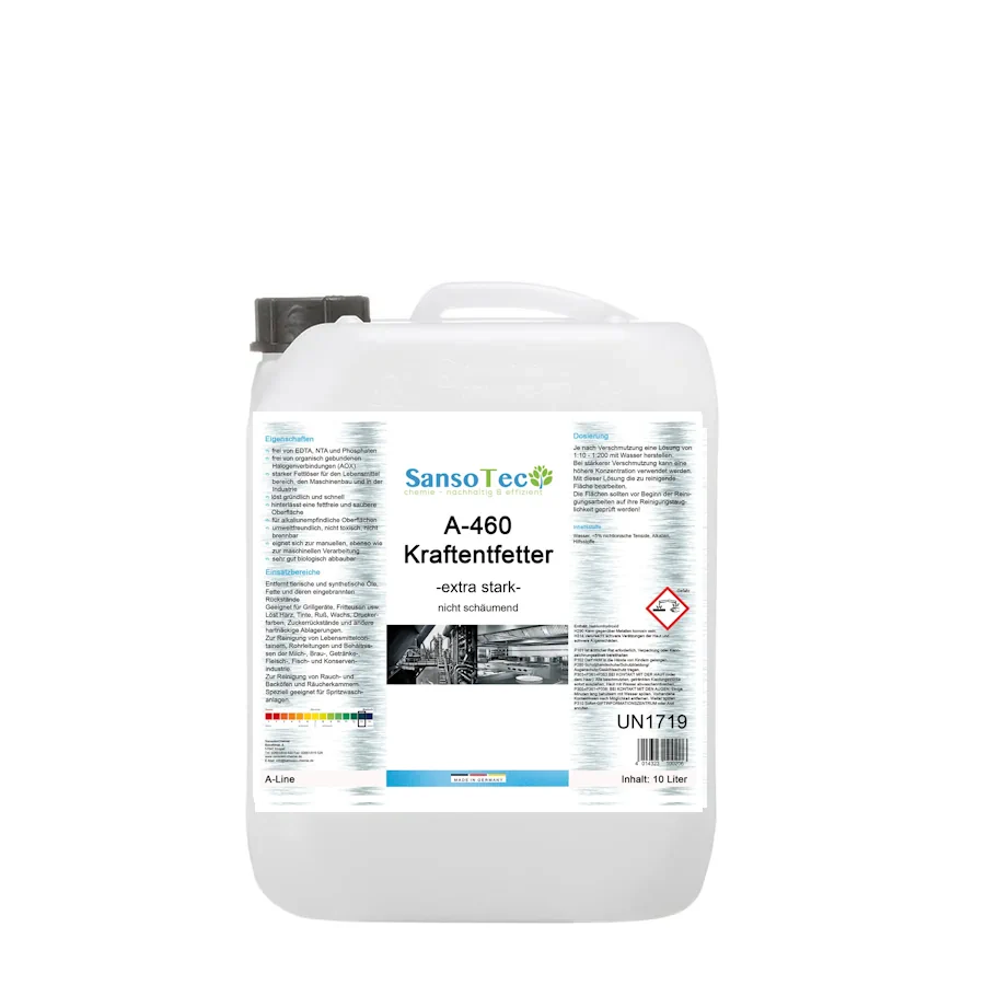 A-460 Kraftentfetter -extra stark | 10 Liter Kanister