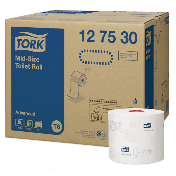 TORK Advanced Topa Compact T6 |  VE= 27 Rollen TORK Advanced Topa Compact T6 |  VE= 27 Rollen
