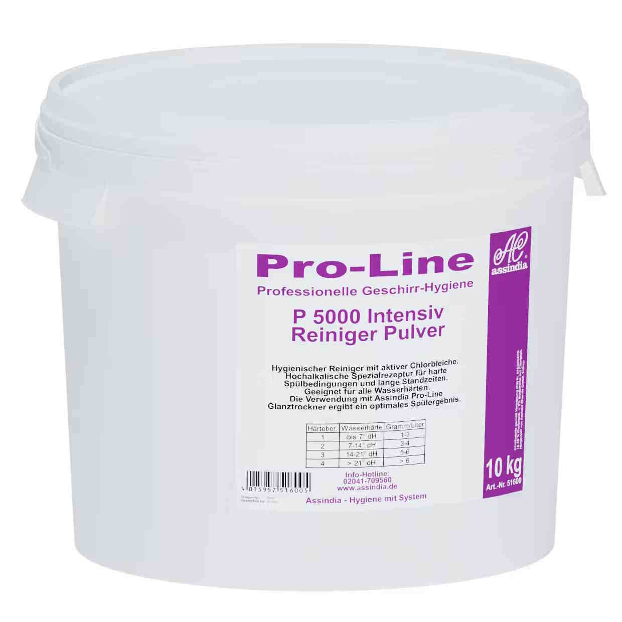 Pro-Line P 5000 Intensiv  Geschirr-Reiniger Pulver | 10 kg Eimer 