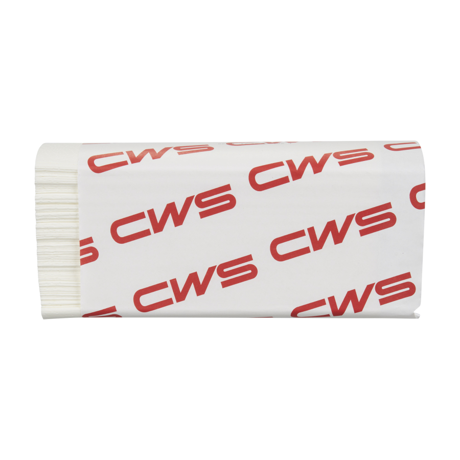 CWS Faltpapier Multifold, 2-lagig, weiß, Z-Falz | Karton = 25x150 Blatt