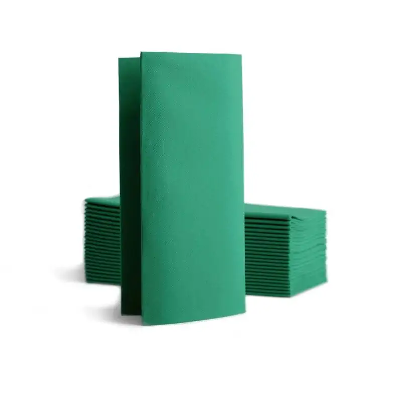 1600 Stück Zelltuch Servietten 40 x 40 cm, 1/8 -Faltung, 3-lagig