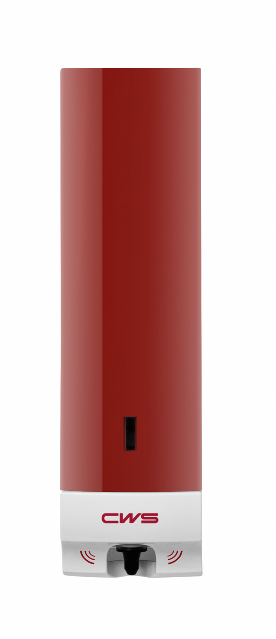 CWS Seifenschaumspender ParadiseLine Foam Slim NT 500 ml |mit Panel Rot 