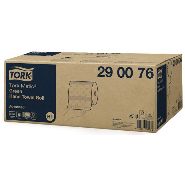 Tork H1 Handdoek Rol 2lgs Comfort 6x625 stuks